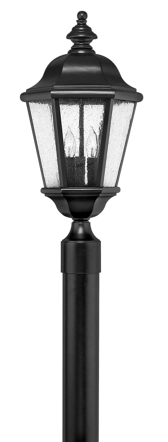 Hinkley - 1671BK - LED Post Top or Pier Mount Lantern - Edgewater - Black