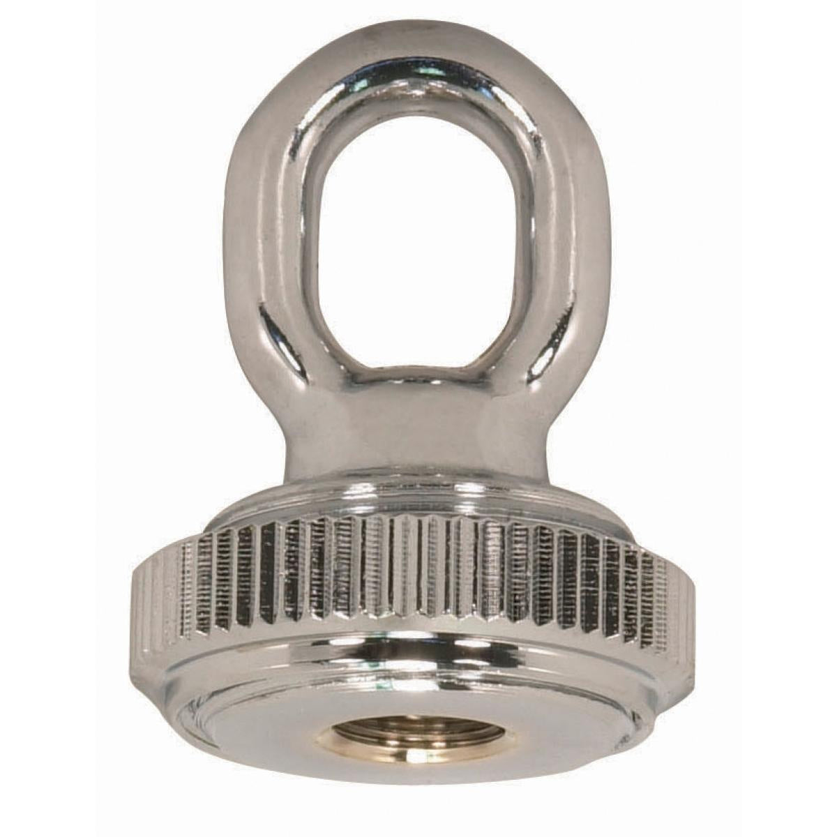 Satco - 90-2303 - 1/4 Ip Matching Screw Collar Loop With Ring - Polished Chrome