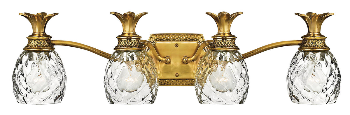 Hinkley - 5314BB - LED Vanity - Plantation - Burnished Brass