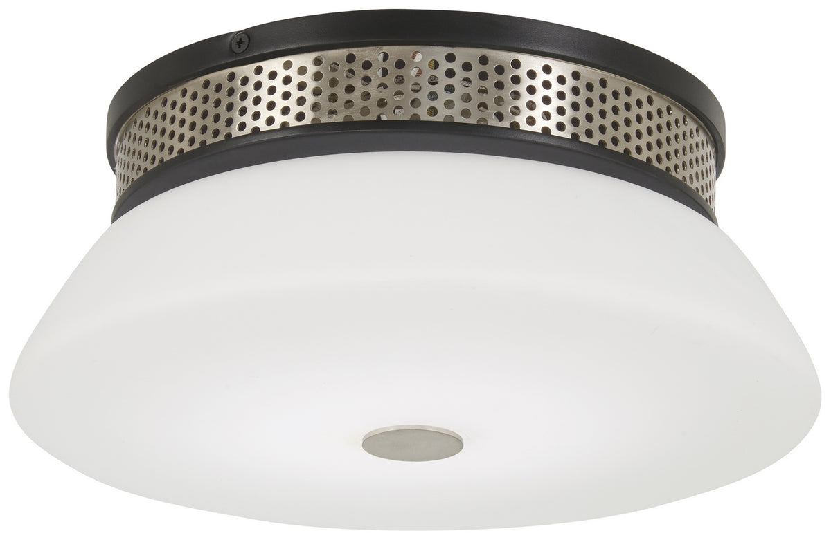 George Kovacs - P954-691-L - LED Flush Mount - Tauten - Brushed Nickel and Coal Highlights