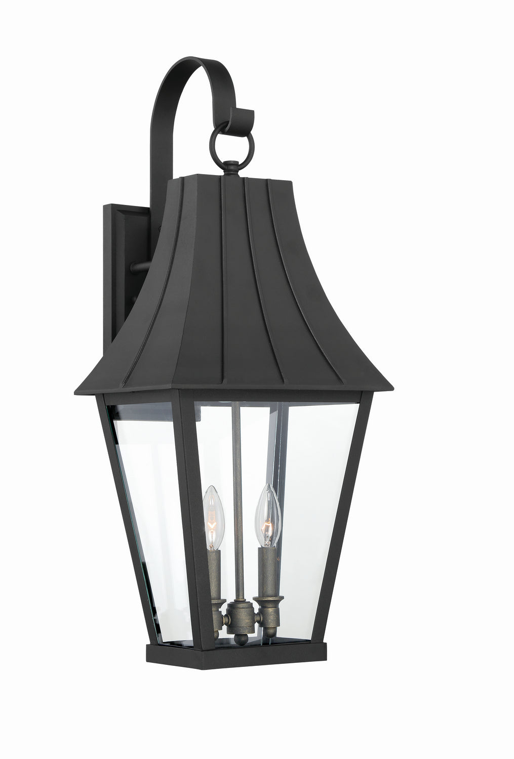 Minka-Lavery - 72782-66G - Two Light Outdoor Lantern - Chateau Grande - Sand Coal w/Gold
