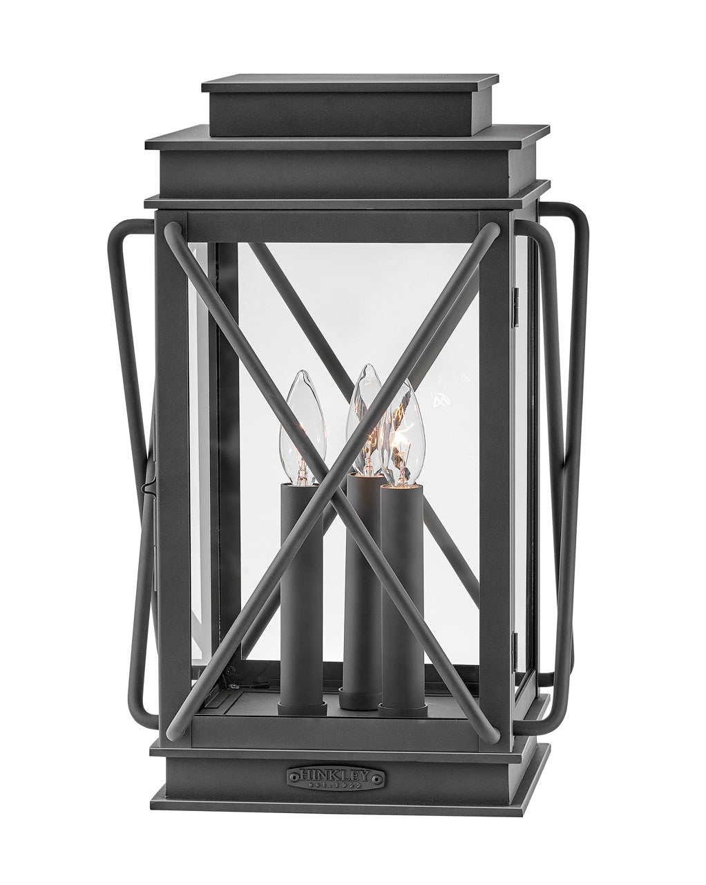 Hinkley - 11197MB - LED Pier Mount - Montecito - Museum Black