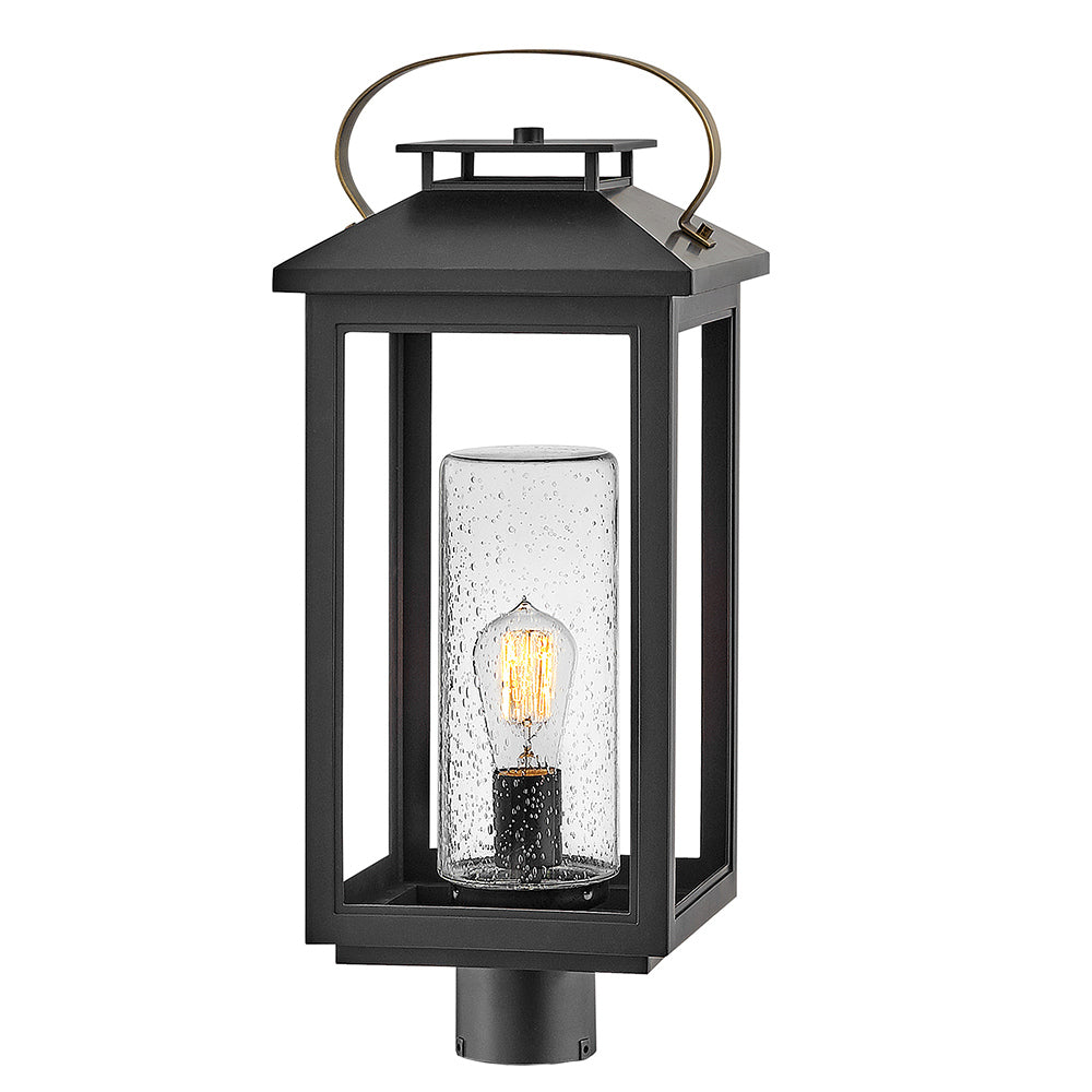 Hinkley - 1161BK-LV - LED Post Top or Pier Mount Lantern - Atwater - Black