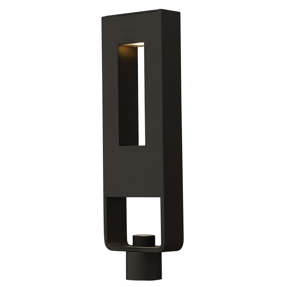Hinkley - 1641SK-LL - LED Post Top or Pier Mount Lantern - Atlantis - Satin Black