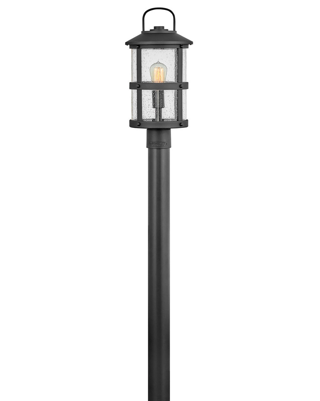 Hinkley - 2687BK-LL - LED Post Top or Pier Mount Lantern - Lakehouse - Black