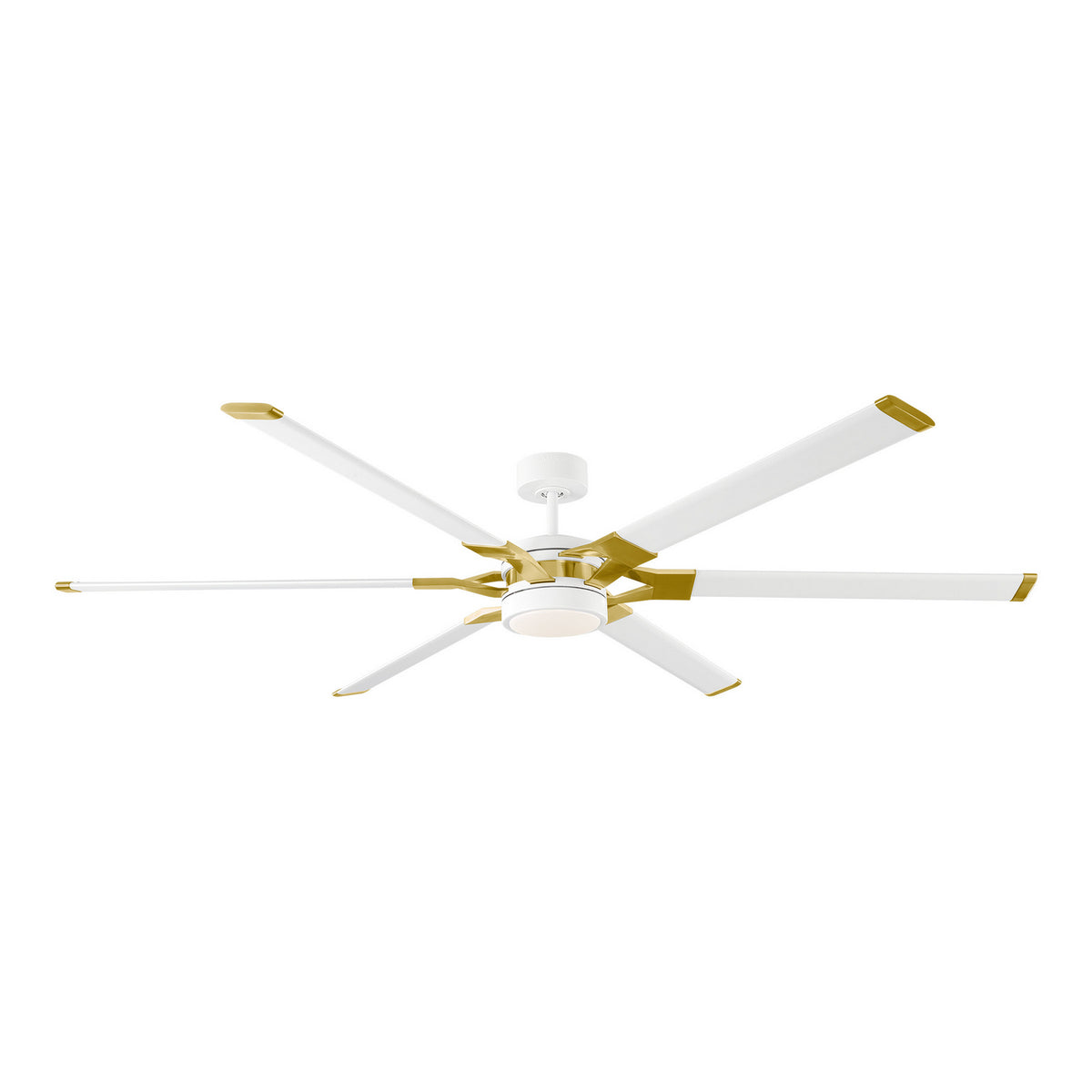 Visual Comfort Fan - 6LFR72RZWBBSD - 72" Ceiling Fan - Loft - Matte White