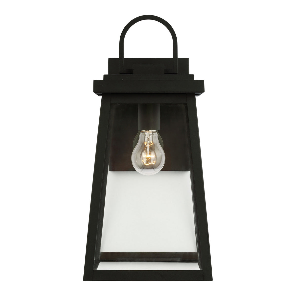 Visual Comfort Studio - 8748401-12 - One Light Outdoor Wall Lantern - Founders - Black