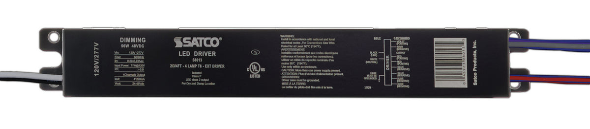 Satco - S8013 - LED Lamp - Black