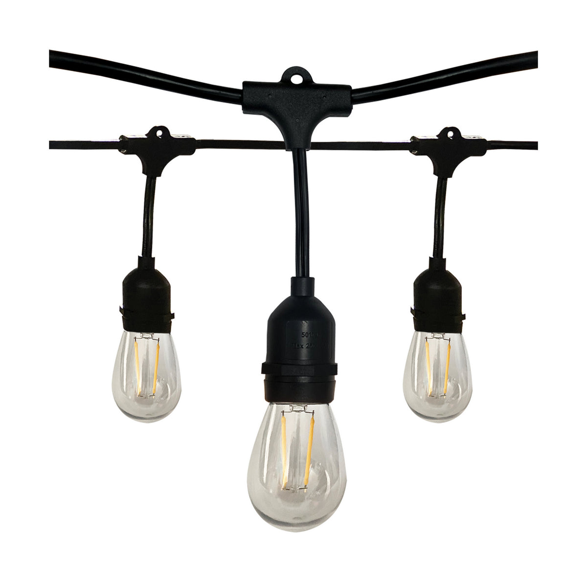 Satco - S8020 - LED String Light - Black