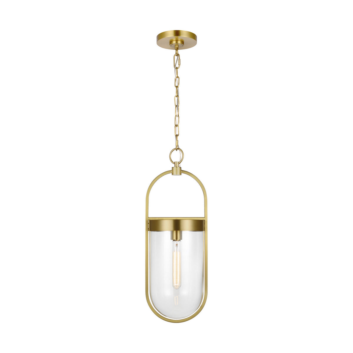 Visual Comfort Studio - CP1371BBS - One Light Pendant - Blaine - Burnished Brass
