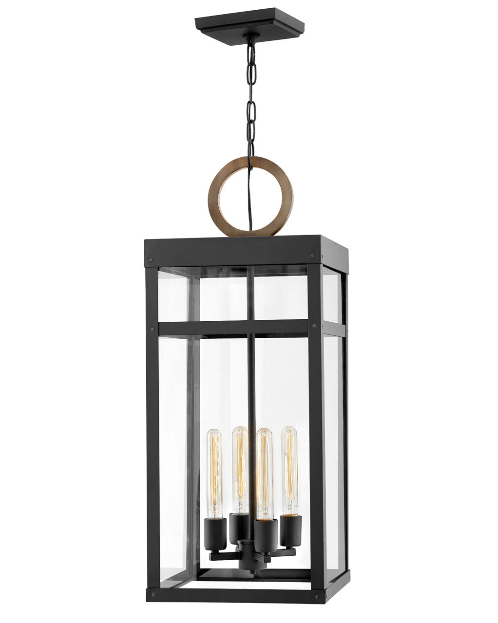 Hinkley - 2808BK-LL - LED Chandelier - Porter - Black