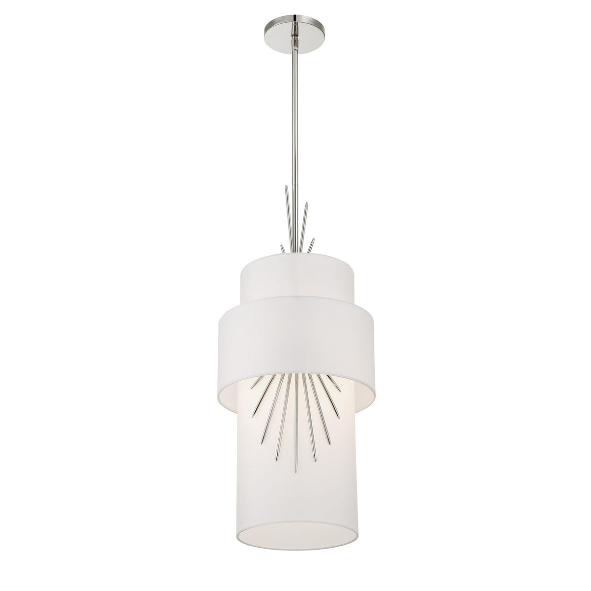 George Kovacs - P5392-613 - One Light Mini Pendant - Gramercy by Robin Baron - Polished Nickel