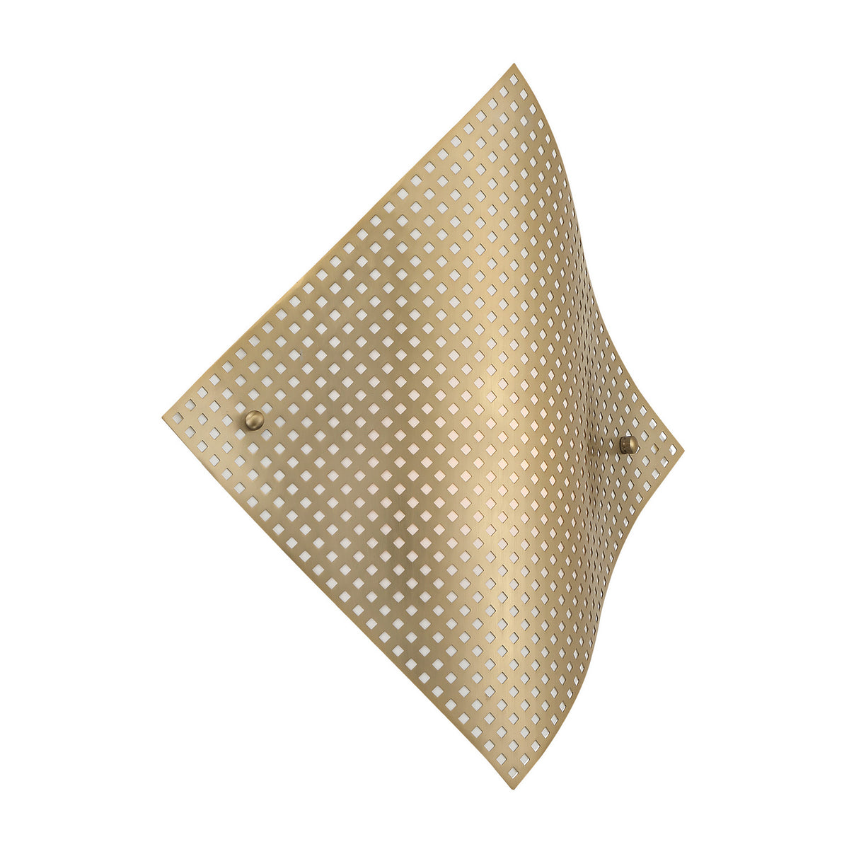 George Kovacs - P5770-695 - One Light Wall Sconce - Grid - Soft Brass