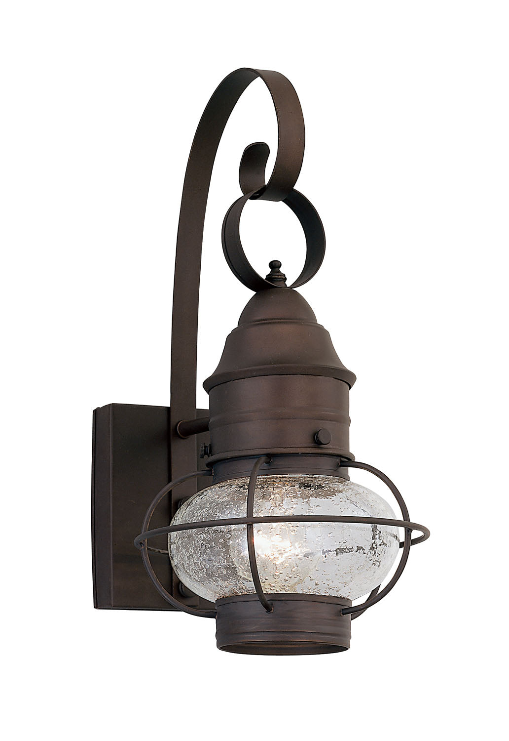 Designers Fountain - 1751-RT - One Light Wall Lantern - Nantucket - Rustique