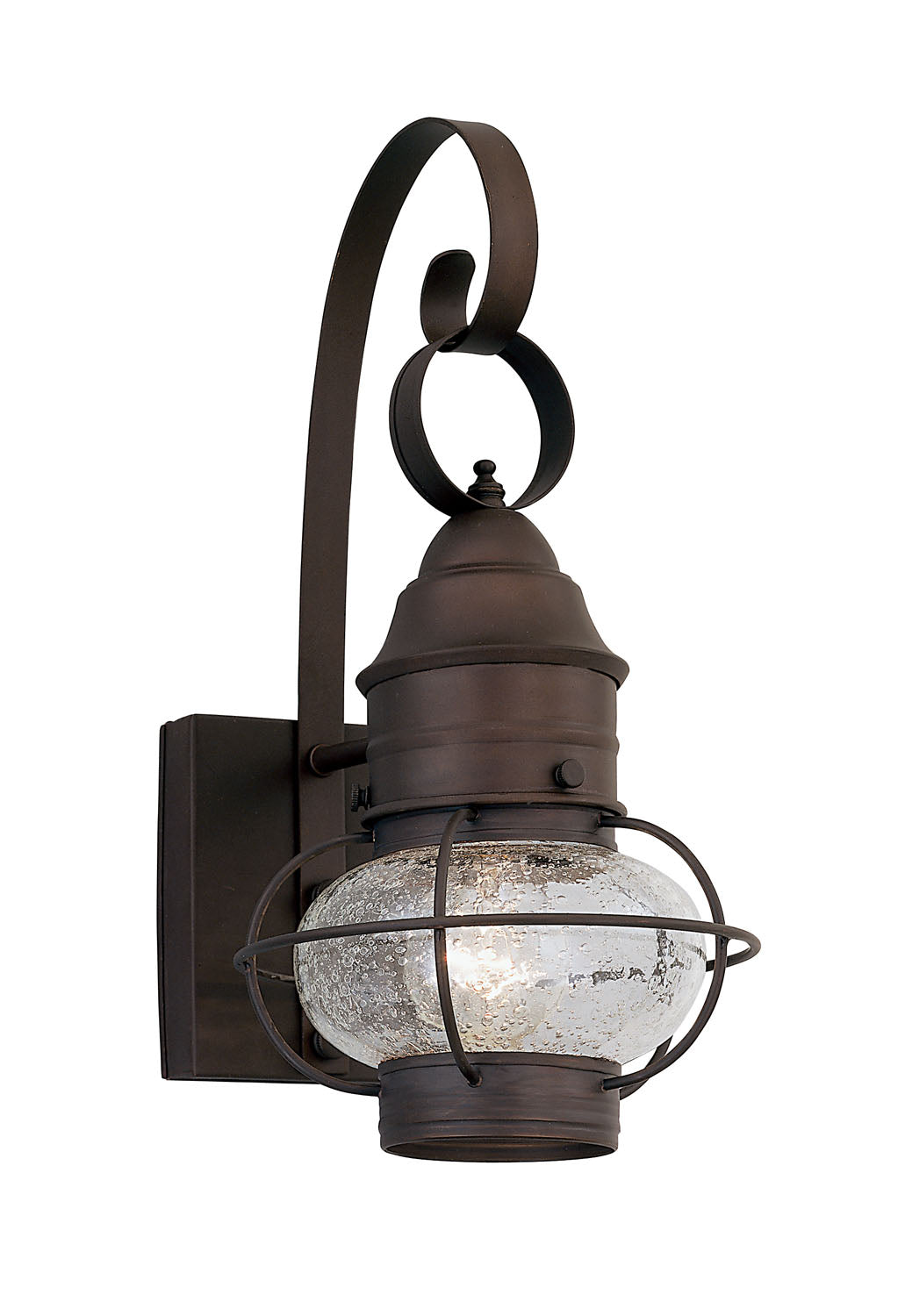 Designers Fountain - 1761-RT - One Light Wall Lantern - Nantucket - Rustique
