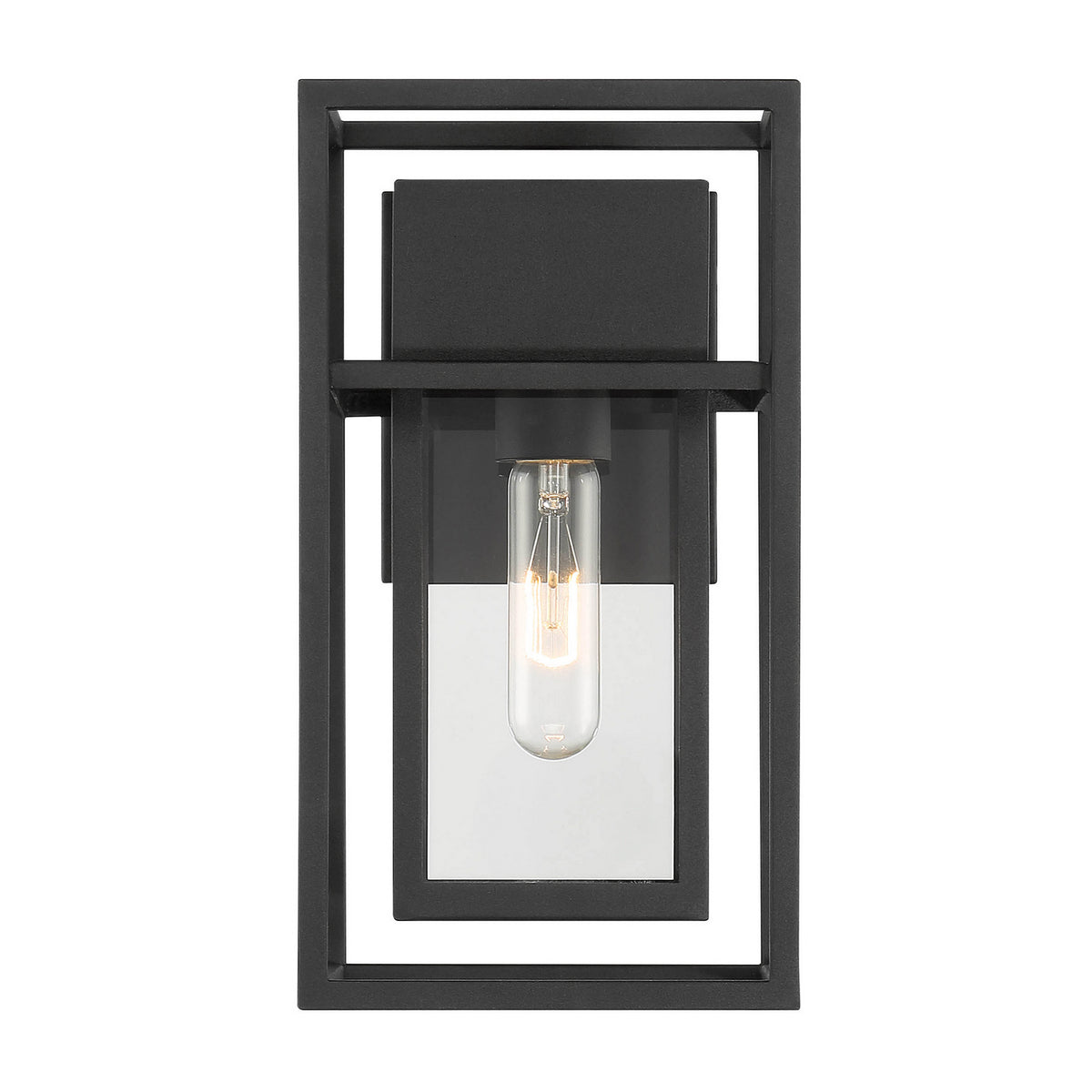 Designers Fountain - D277M-6EW-BK - One Light Wall Lantern - Burton - Black