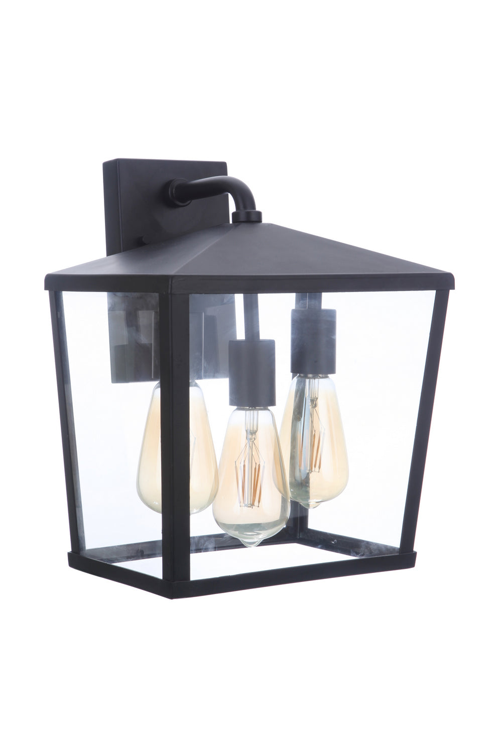 Craftmade - ZA4624-MN - Three Light Outdoor Wall Mount - Olsen - Midnight