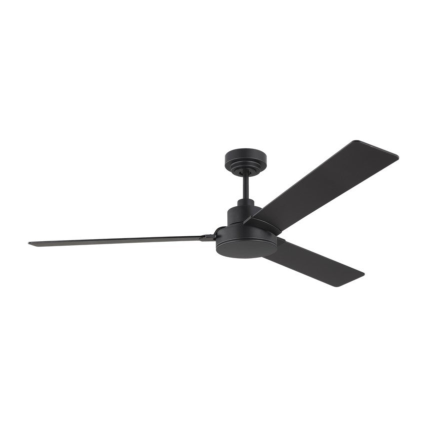 Generation Lighting - 3JVR58MBK - 58" Ceiling Fan - Jovie - Midnight Black