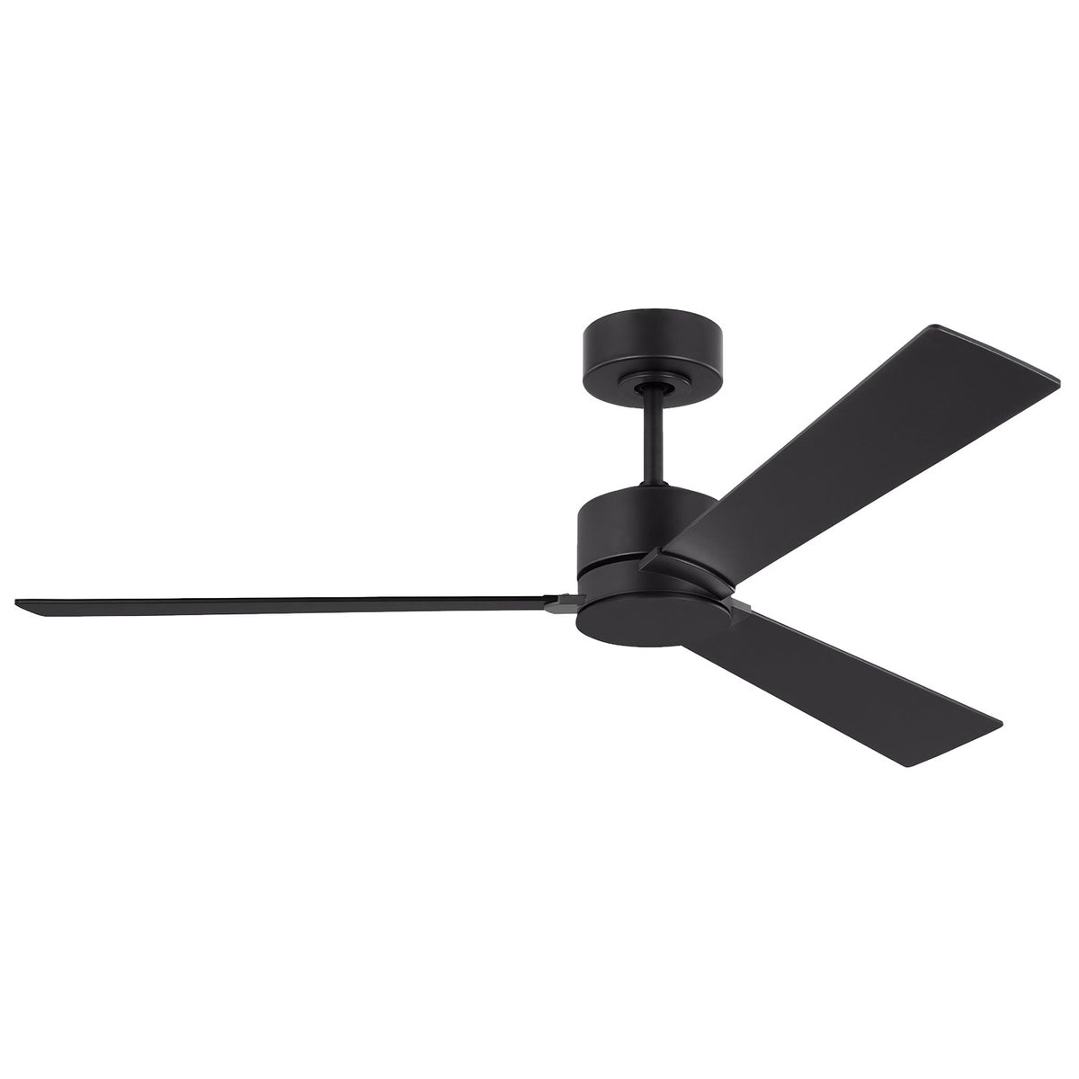 Visual Comfort Fan - 3RZR52MBK - 52" Ceiling Fan - Rozzen - Midnight Black