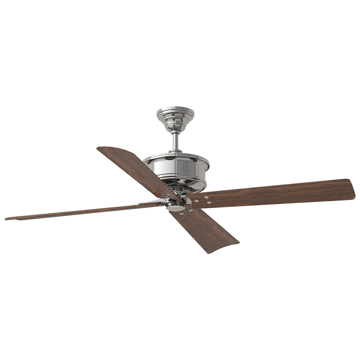 Visual Comfort Fan - 4SBWR56PN - 56" Ceiling Fan - Subway - Polished Nickel