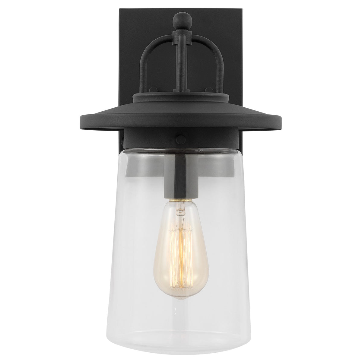 Generation Lighting - 8608901-12 - One Light Outdoor Wall Lantern - Tybee - Black