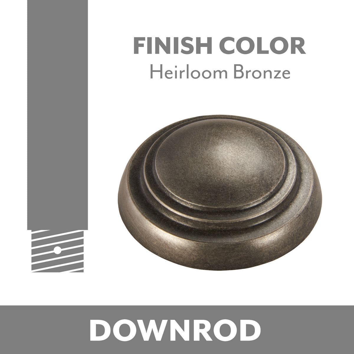 Minka Aire - DR503-HBZ - Down Rod - Heirloom Bronze