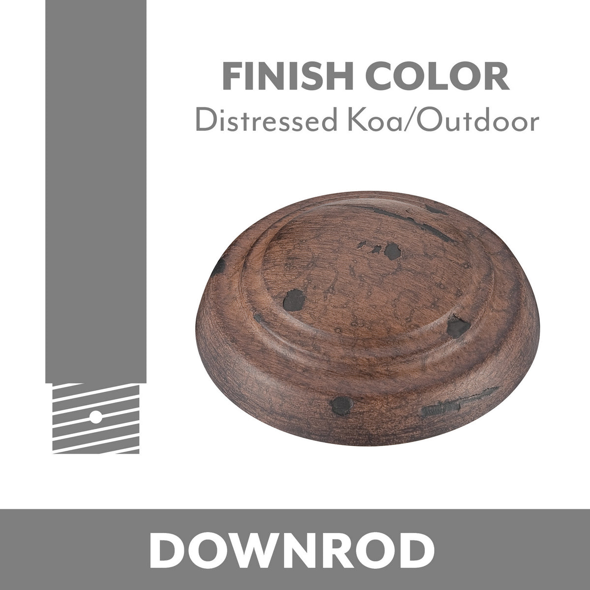 Minka Aire - DR506-ODK - Down Rod - Minka Aire - Distress Koa/Outdoor