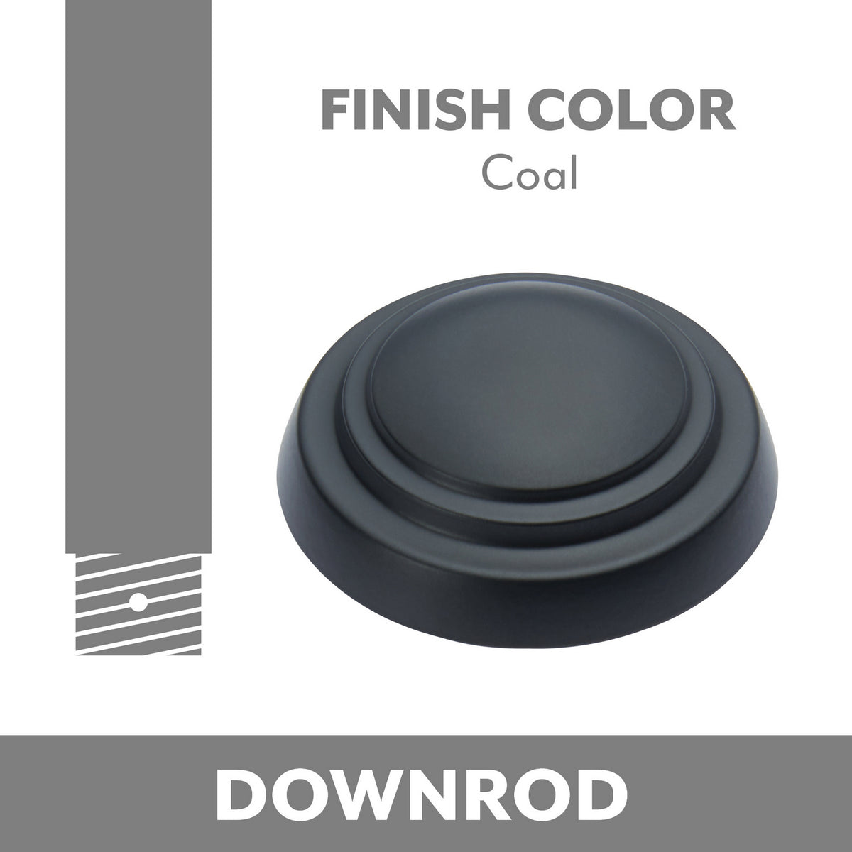 Minka Aire - DR512-CL - Down Rod - Minka Aire - Coal
