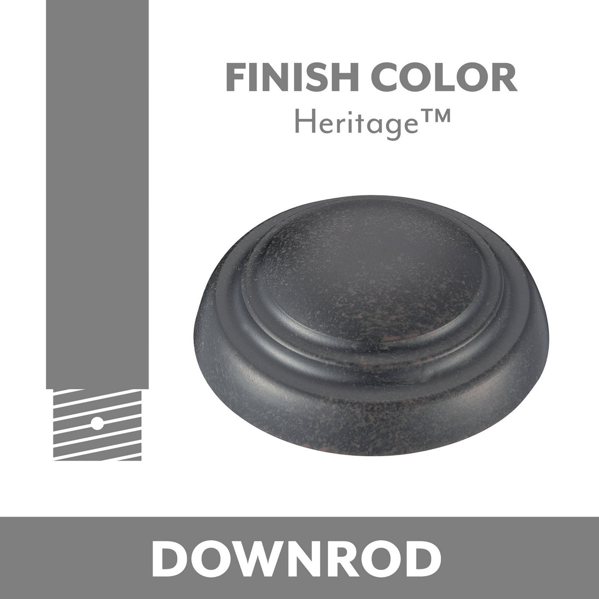 Minka Aire - DR512-HT - Down Rod - Minka Aire - Heritage