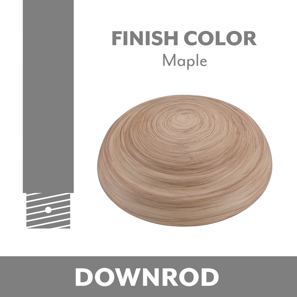 Minka Aire - DR524-MP - Down Rod - Minka Aire - Maple