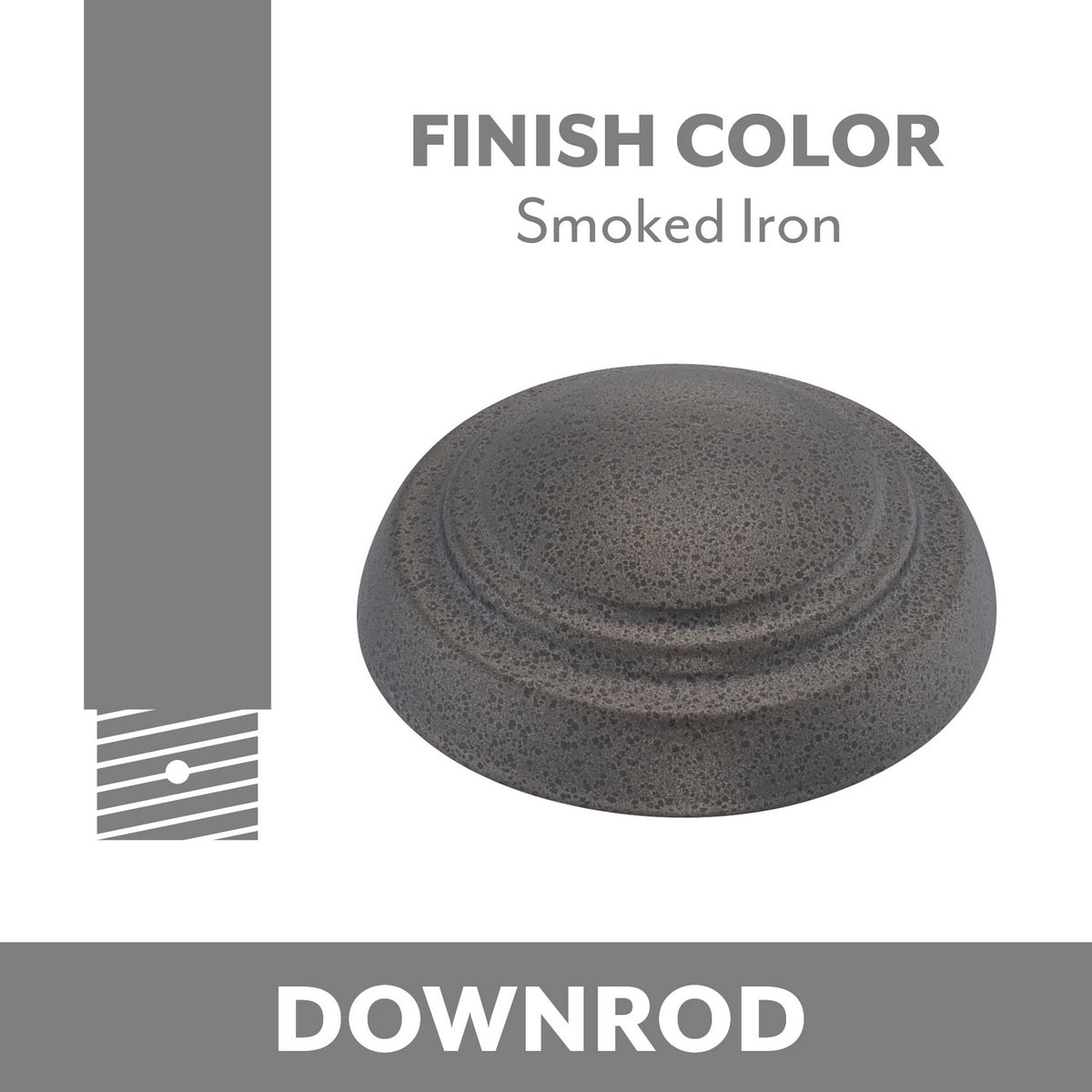 Minka Aire - DR548-SI - Down Rod - Minka Aire - Smoked Iron