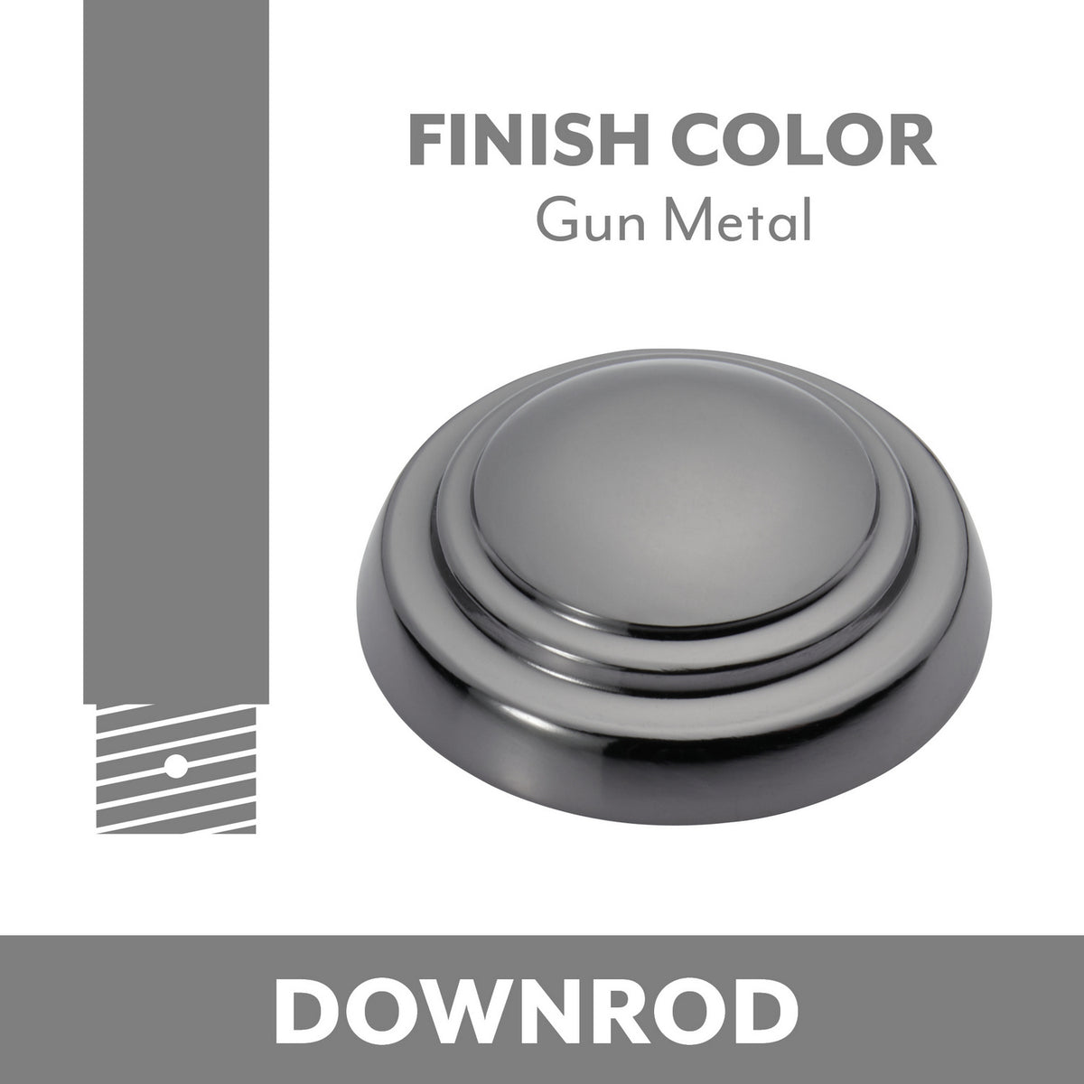 Minka Aire - DR572-GM - Down Rod - Minka Aire - Gun Metal