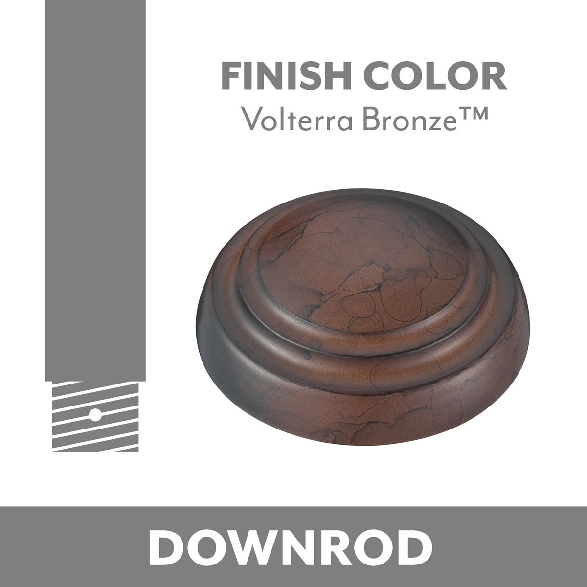 Minka Aire - DR572-VB - Down Rod - Minka Aire - Volterra Bronze