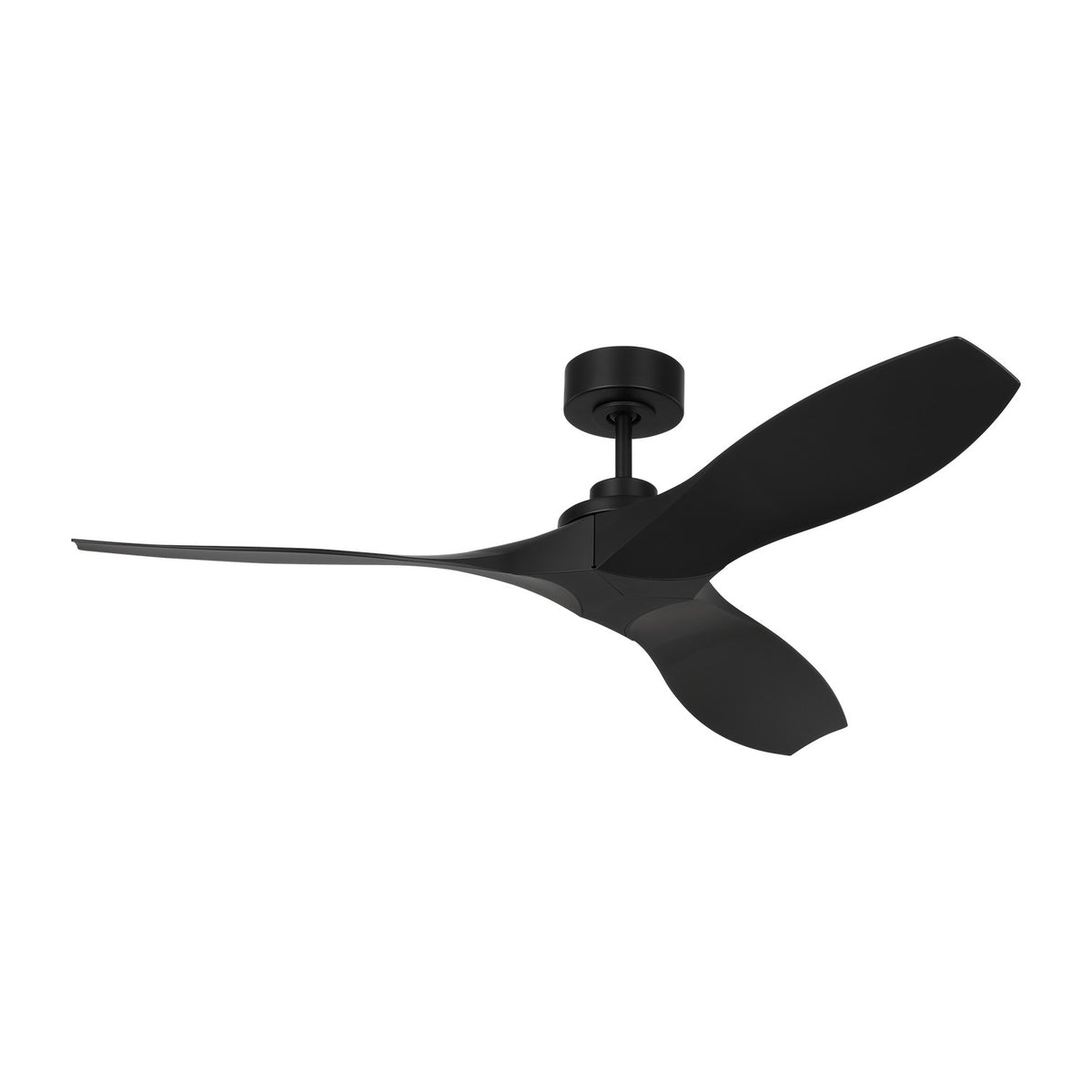 Visual Comfort Fan - 3CLNCSM52MBK - 52" Ceiling Fan - Collins - Midnight Black
