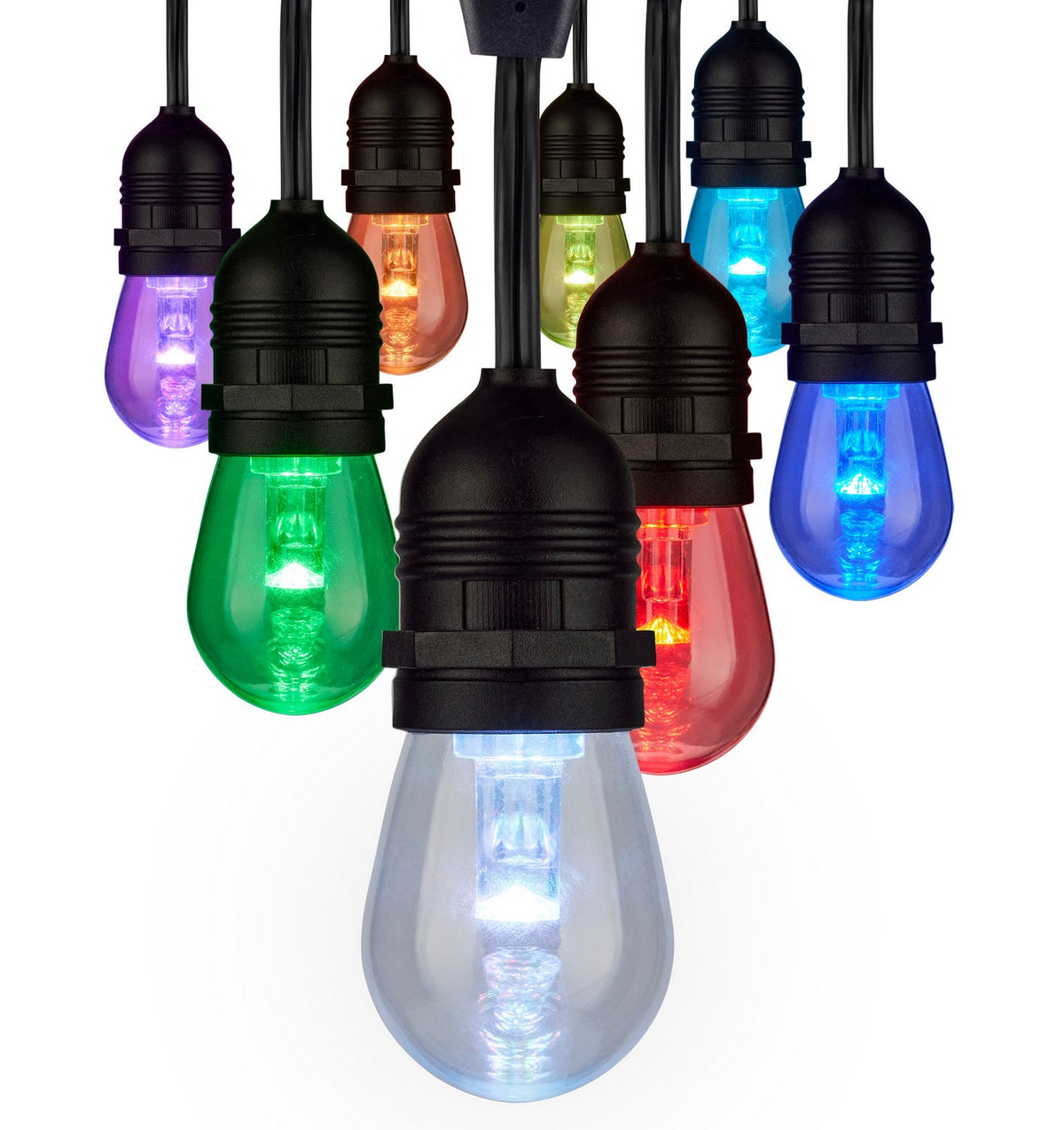 Satco - S11290 - LED String Light - Black