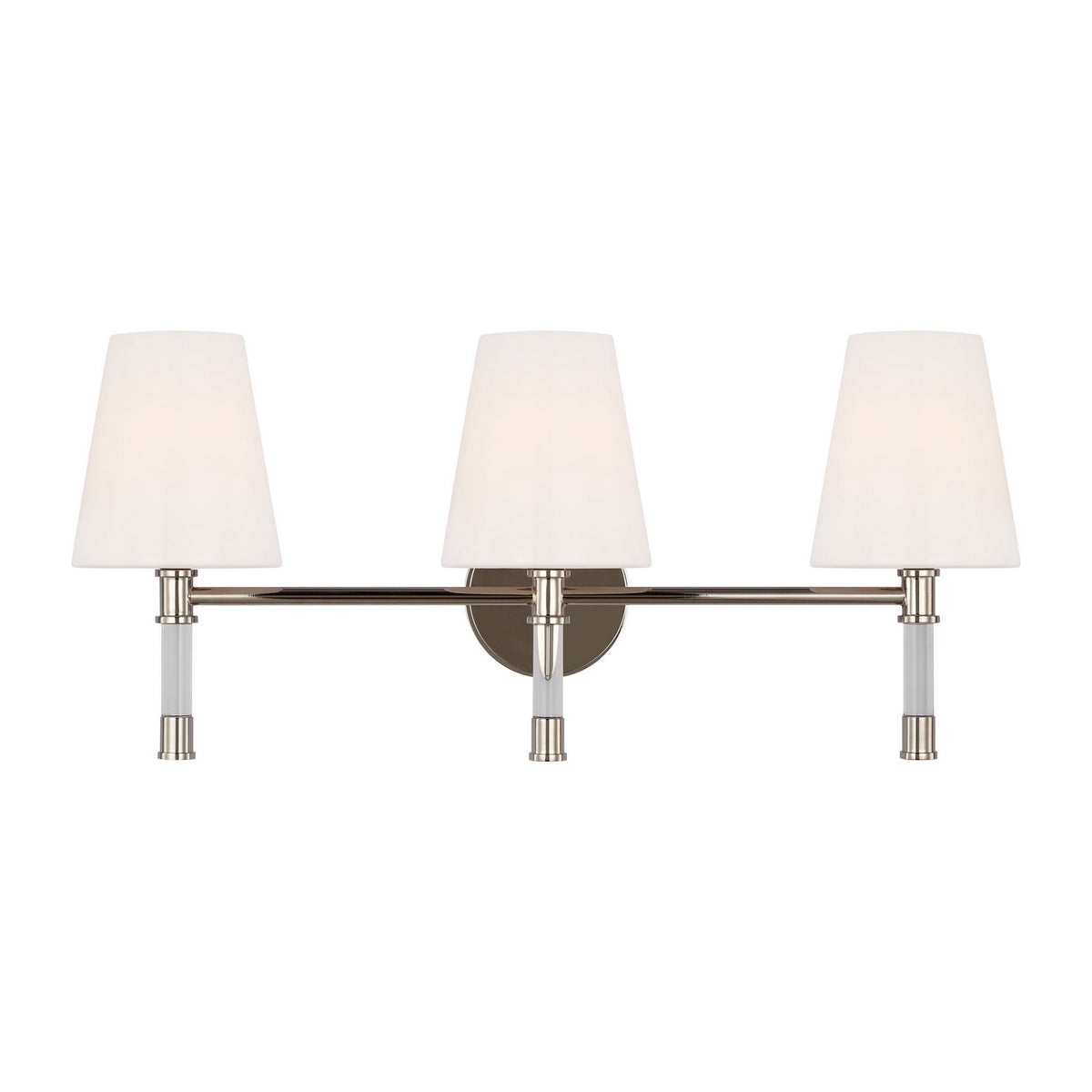 Visual Comfort Studio - CV1053PN - Three Light Bath Vanity - Hanover - Polished Nickel