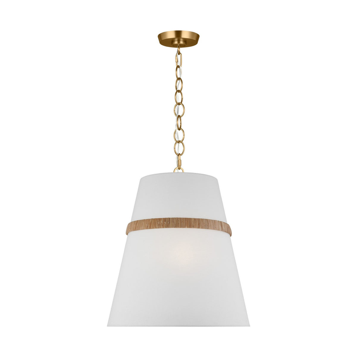 Visual Comfort Studio - AP1173RTN - Three Light Pendant - Cordtlandt - rattan