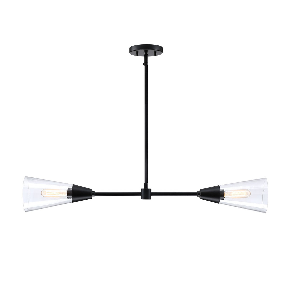 Designers Fountain - D290M-IS-MB - Two Light Island Pendant - Norro - Matte Black