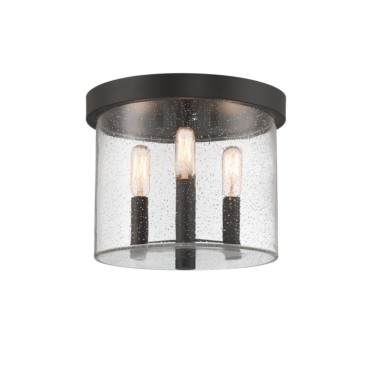 Designers Fountain - D298C-FM-MB - Three Light Flushmount - Otto - Matte Black
