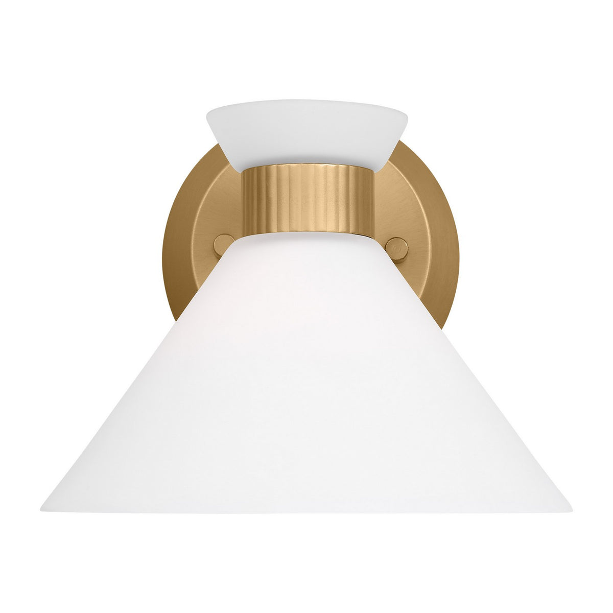 Visual Comfort Studio - DJV1011SB - One Light Wall Sconce - Belcarra - Satin Brass