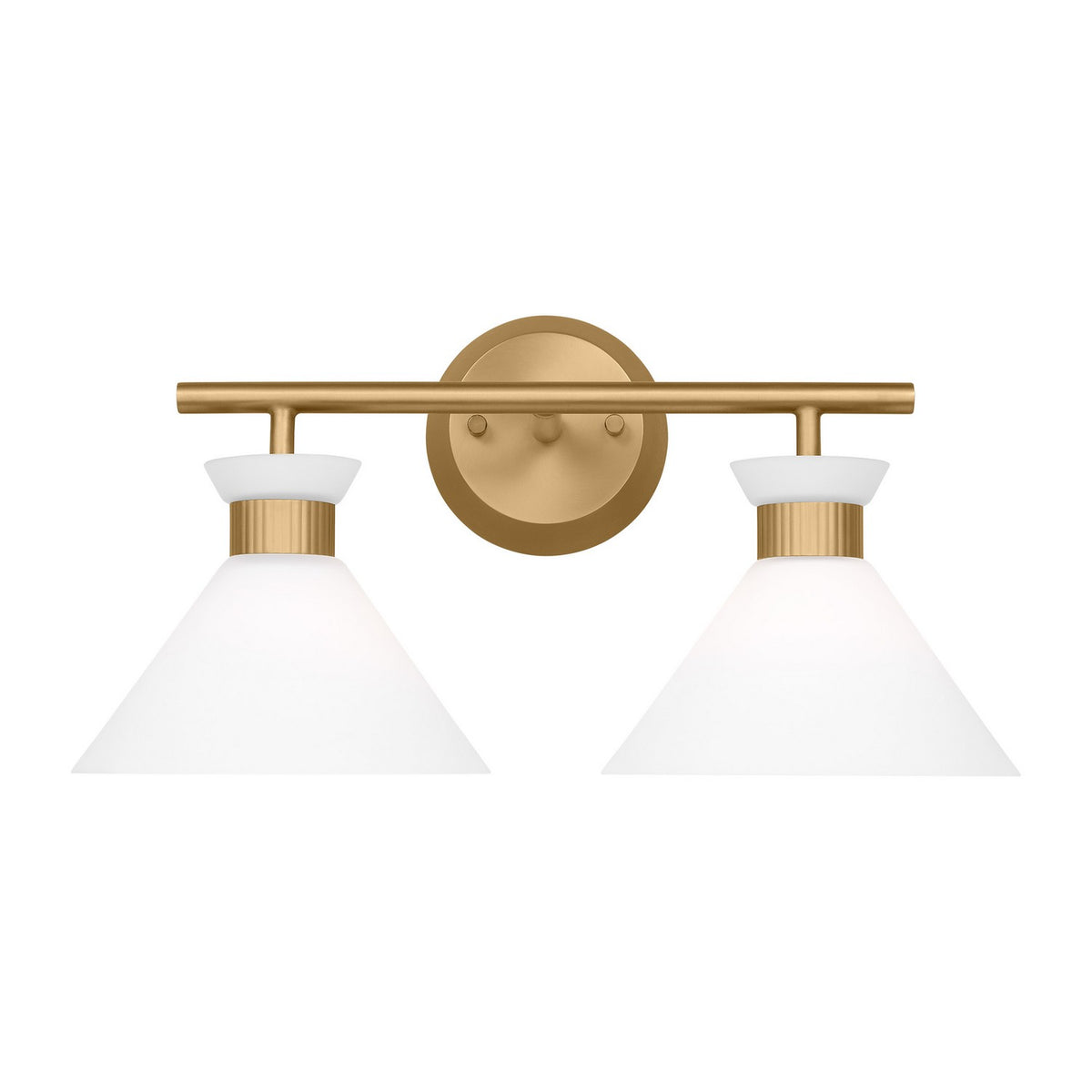 Visual Comfort Studio - DJV1012SB - Two Light Bath - Belcarra - Satin Brass