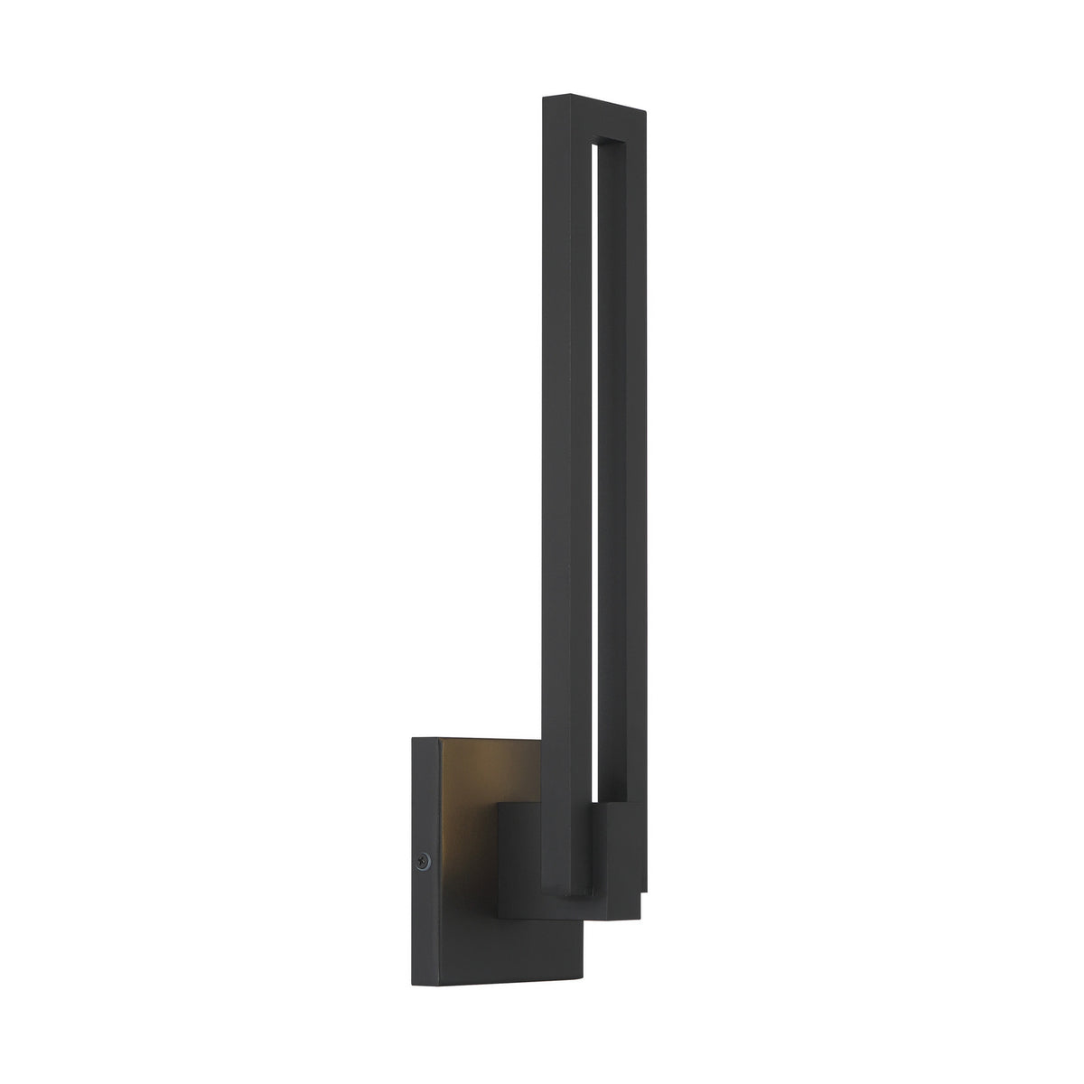 George Kovacs - P1712-066-L - LED Outdoor Wall Mount - Music - Sand Coal Black