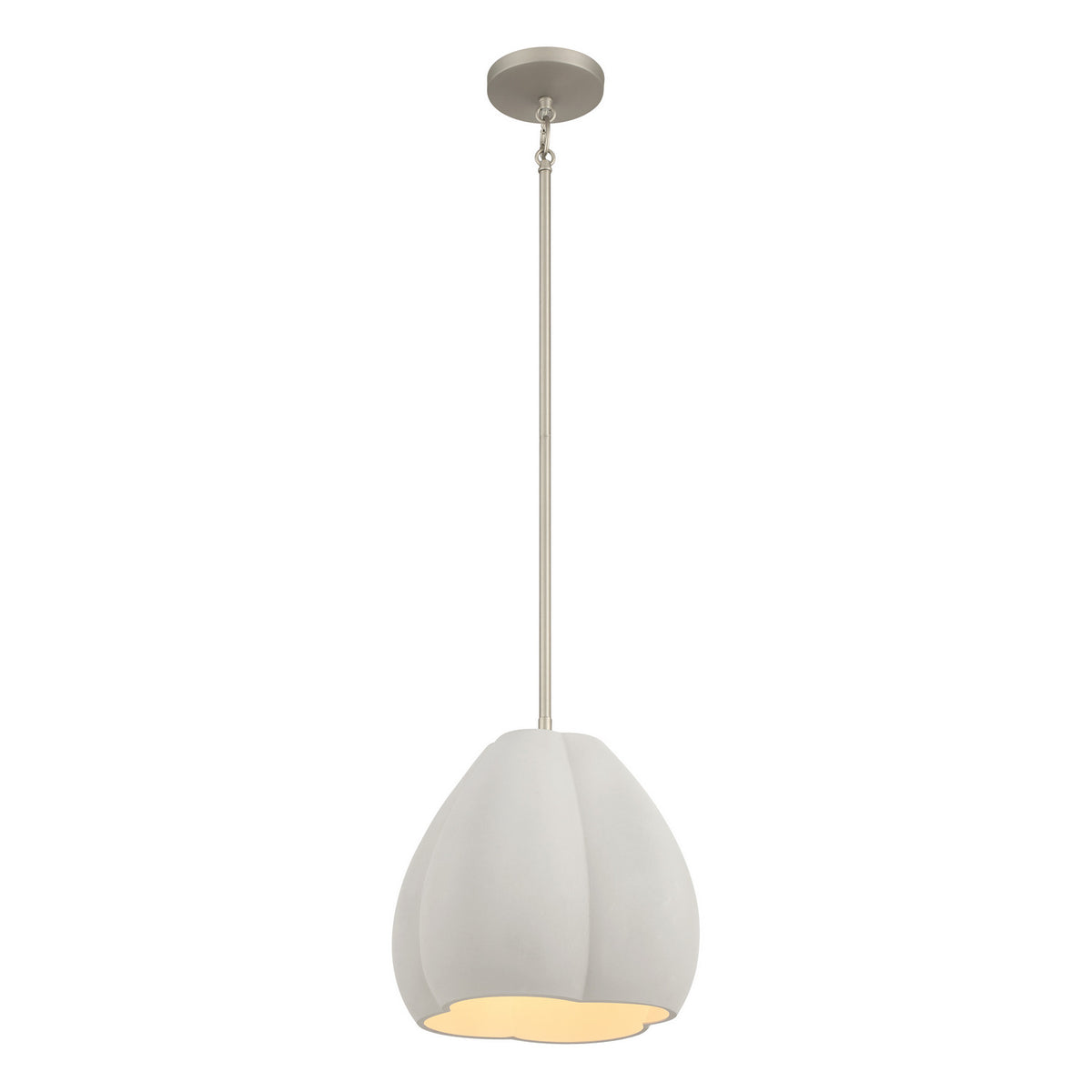 George Kovacs - P1884-084C - One Light Pendant - Sima - Burnished Nickel