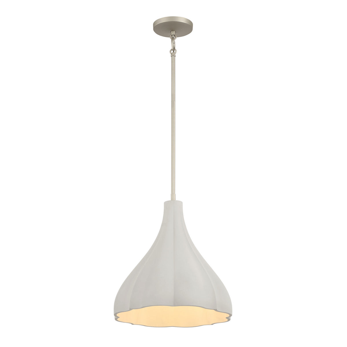George Kovacs - P1888-084C - One Light Pendant - Sima - Burnished Nickel