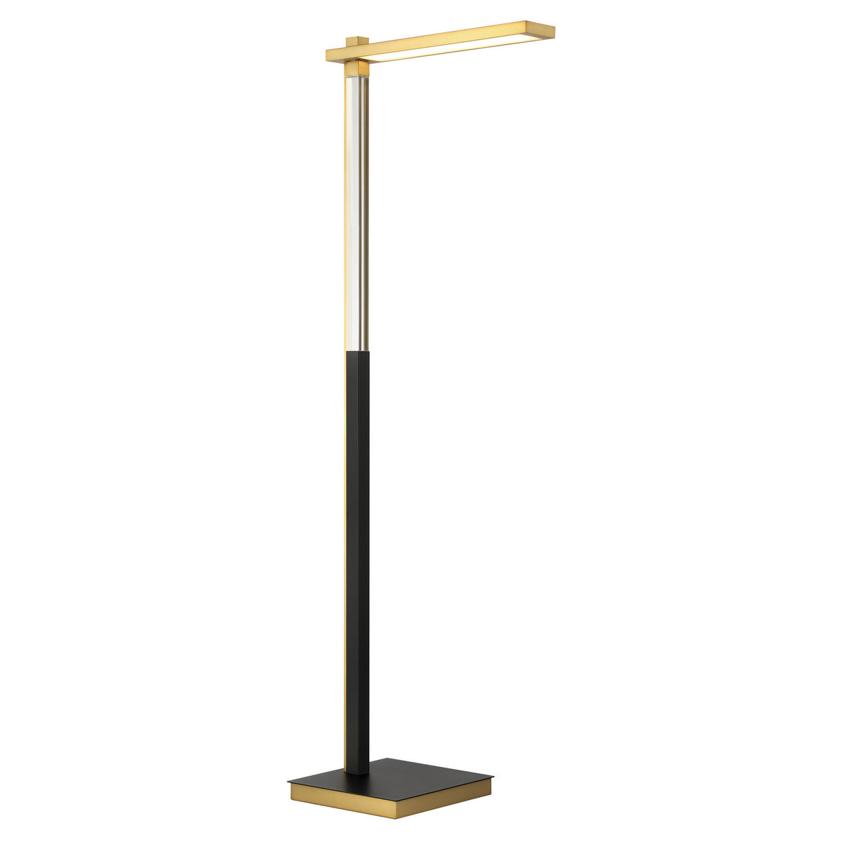 George Kovacs - P1927-726-L - LED Floor Lamp - Sauvity - Coal And Soft Brass