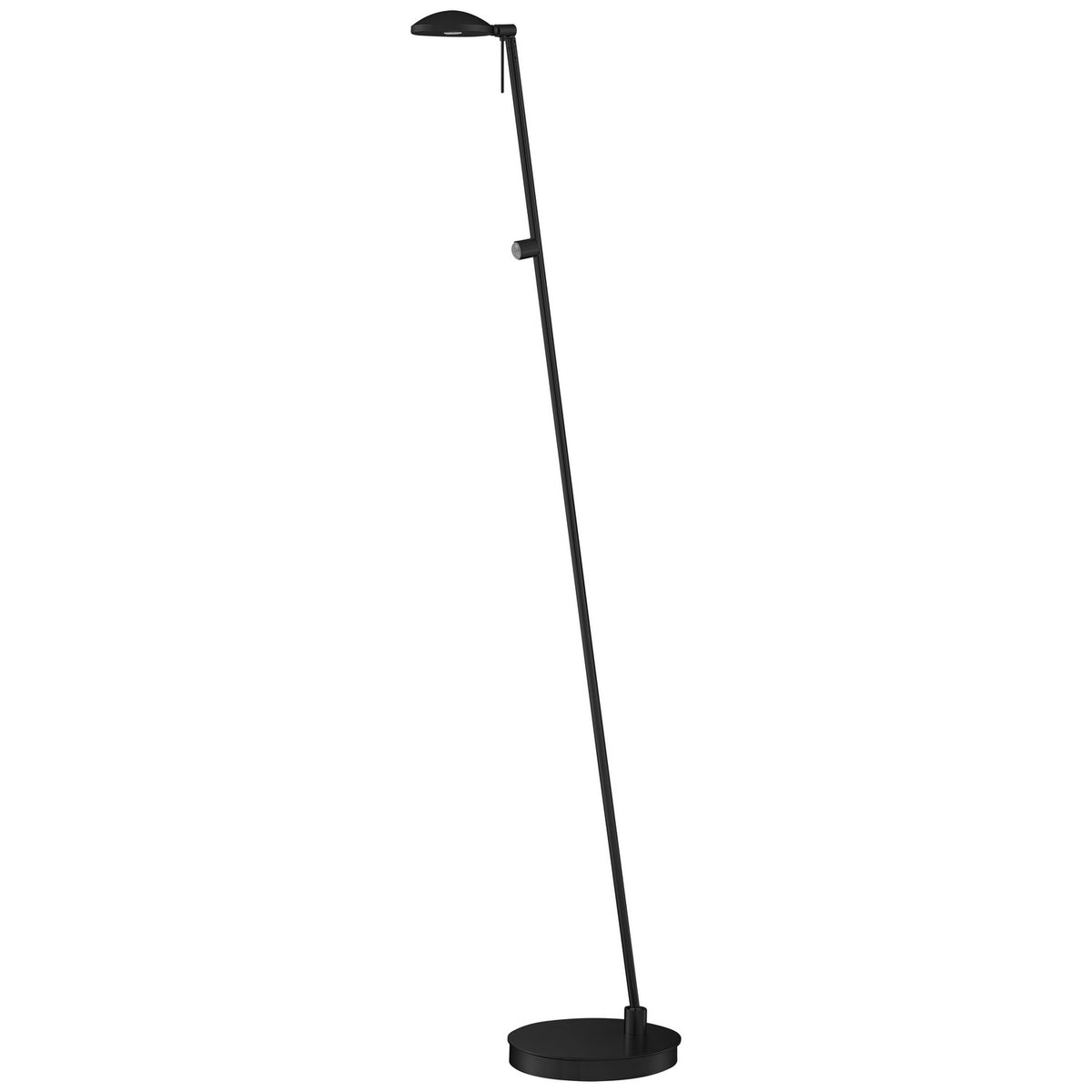 George Kovacs - P4334-66A - LED Floor Lamp - Task Floor Lamp - Coal Black