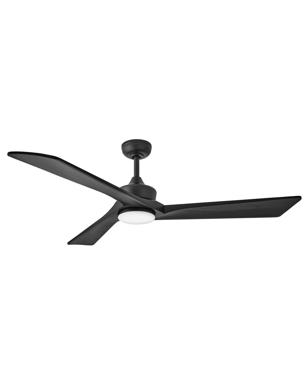 Hinkley - 903660FBB-LDD - 60"Ceiling Fan - Sculpt - Matte Black
