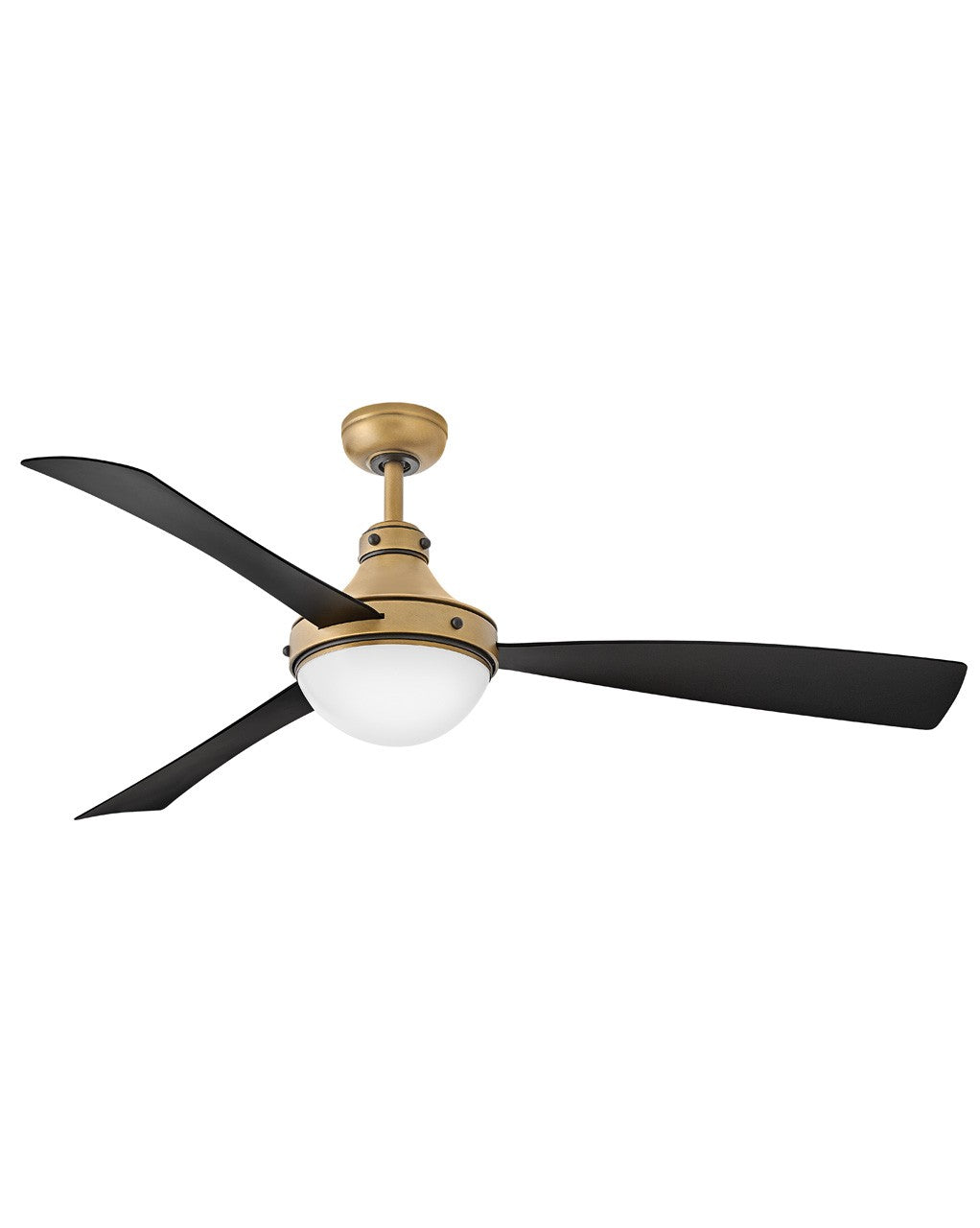 Hinkley - 905962FHB-LWD - 62"Ceiling Fan - Oliver - Heritage Brass