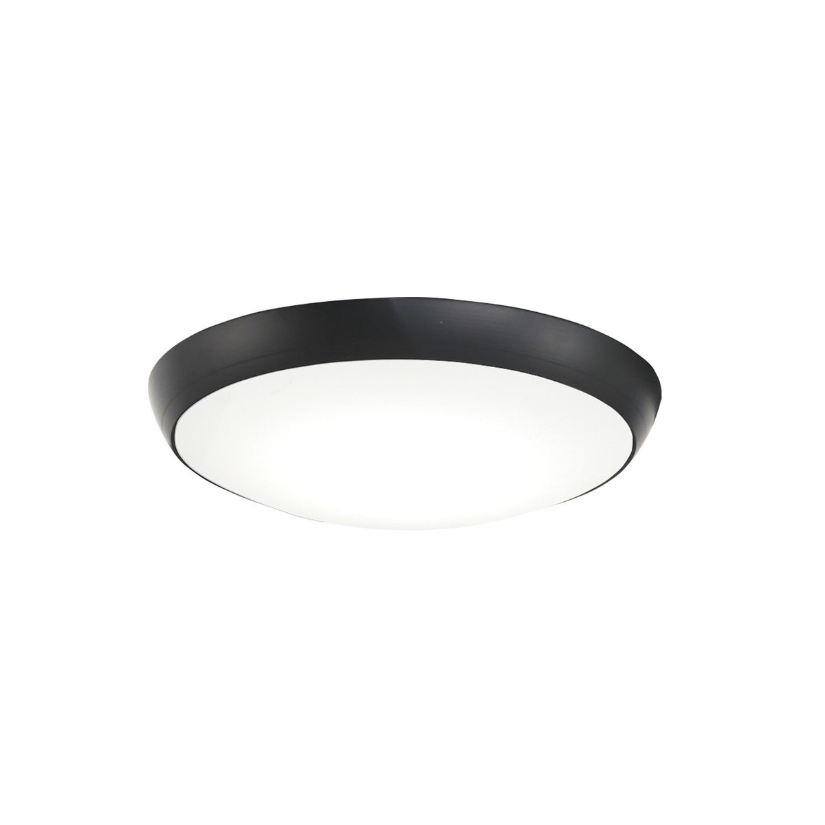 Minka Aire - K9873L-CL - LED Light Kit - Simple Flush Light Kit - Coal Black