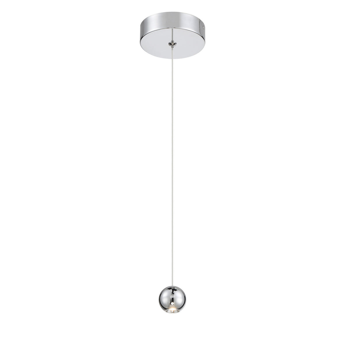 George Kovacs - P1460-077-L - LED Mini Pendant - Itty - Chrome